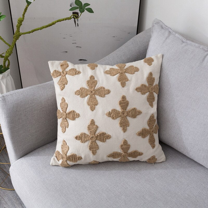 CLOVY Throw Pillow