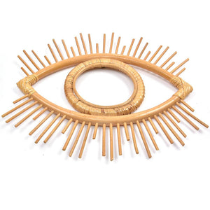 ESSEN Rattan Eye Shaped Decoration