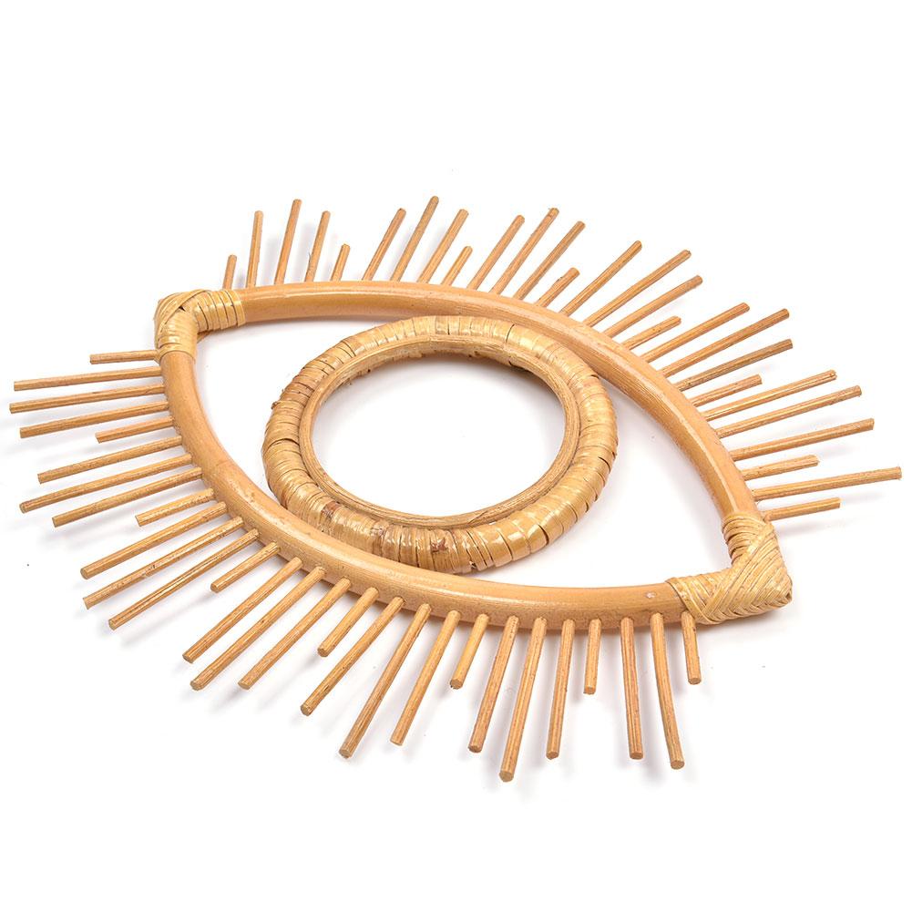 ESSEN Rattan Eye Shaped Decoration