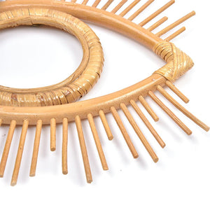 ESSEN Rattan Eye Shaped Decoration