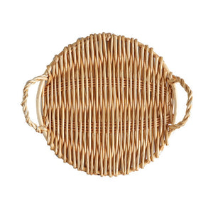 LAIMOS Handmade Rattan Plate