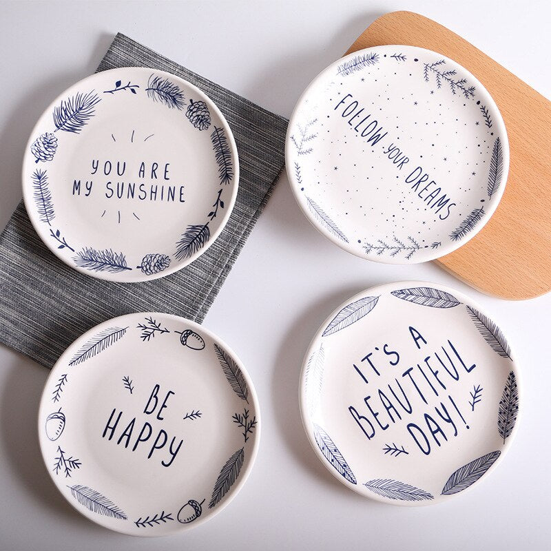 POSITIVITY Ceramic Plates